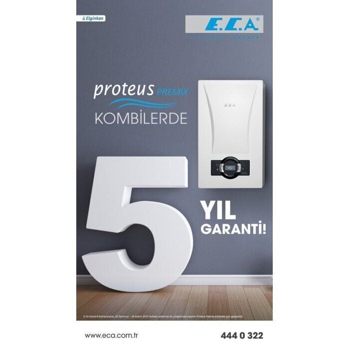 E.C.A. Proteus Premix 45 kW Tam Yoğuşmalı Kombi